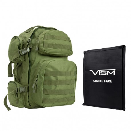 Tactical Backpack/One 10"X12" SBP/Grn NCSTAR