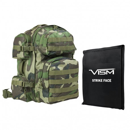 Tact. Backpack/One 10"X12"/Woodland Camo NCSTAR