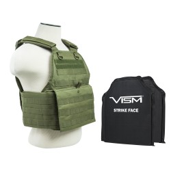 Plate Carrier Vest/Two 10"X12"/Grn NCSTAR