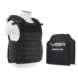 QR Plate Carrier Vest/Two 10"X12"/Blk NCSTAR