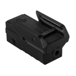 Compact Pistol Grn Laser With Strobe/Blk NCSTAR