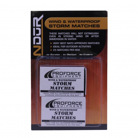 Ndur Storm Matches 2 Pack PROFORCE-EQUIPMENT