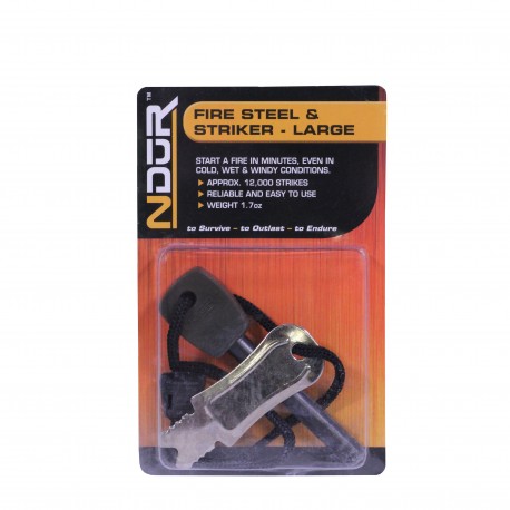 Ndur Large Fire Steel & Striker PROFORCE-EQUIPMENT