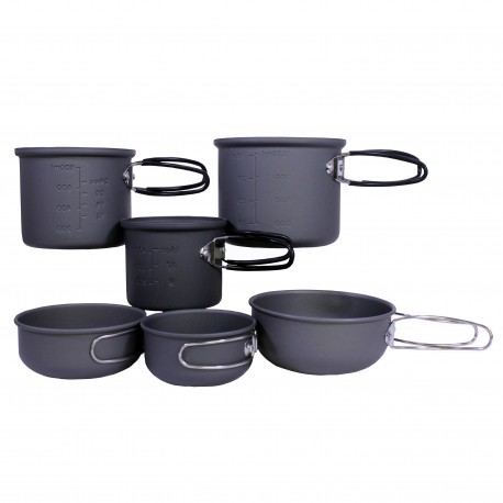 Ndur 6 Piece Essentials Cookware Mess Kit PROFORCE-EQUIPMENT