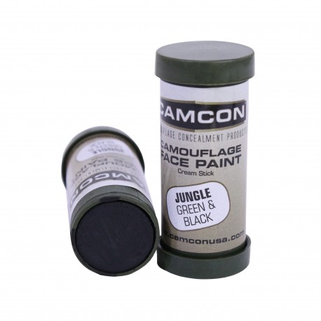 Camcon Face Paint Jungle: Green & Blk 2Pk PROFORCE-EQUIPMENT