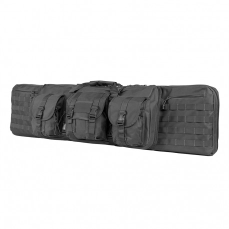 Vism Double Carbine Case/Urban Gray/46 In NCSTAR
