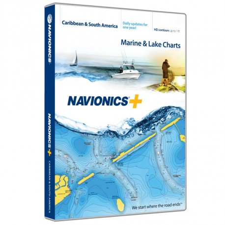 Navionics+ Caribbean & S. America NAVIONICS