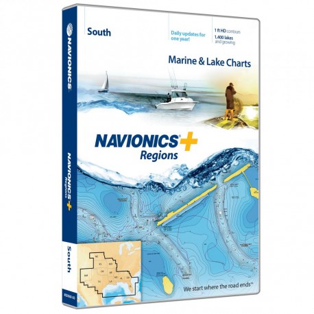 Navionics+ South NAVIONICS