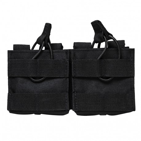 AR10/M1A/Fal .308 Dual Magazine Pouch-Blk NCSTAR