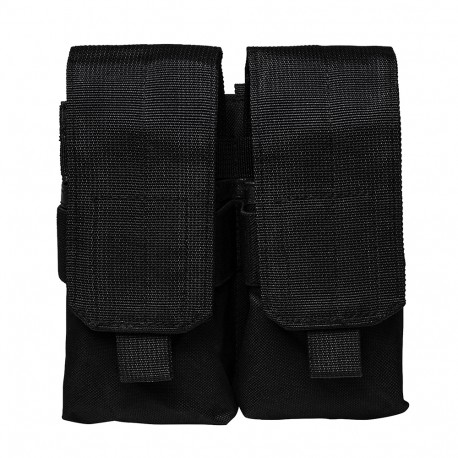 Vism AR15/M4/Ak Quad Magazine Pouch-Black NCSTAR