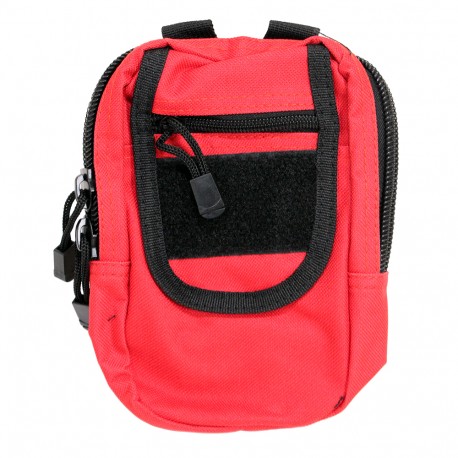 Vism By Ncstar Large Utility Pouch/Red NCSTAR