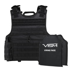 Expert Plate Carrier Vest,10"X12" BP/Blk NCSTAR