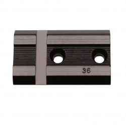 Detachable Top-Mount Base BLK 36 WEAVER