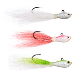 Trokar Bucktail Jig 3 OZ ASSORTMENT EAGLE-CLAW