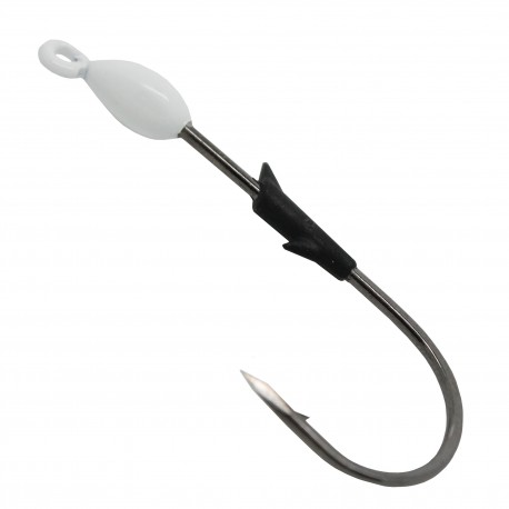 TroKar Swimbait Head, 1/16oz,  White EAGLE-CLAW