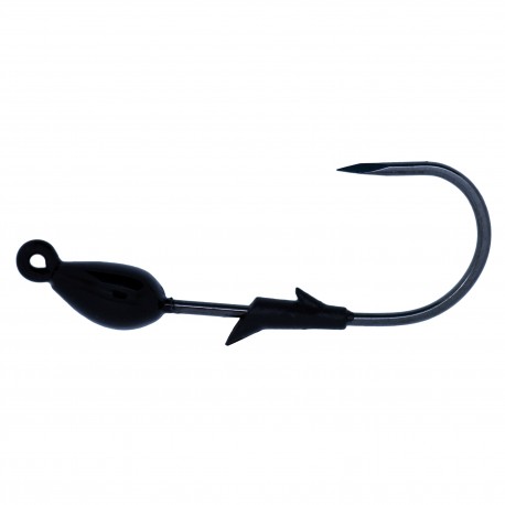 TroKar Swimbait Head, 1/8oz,  Blk EAGLE-CLAW