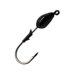 TroKar Swimbait Head, 3/8oz,  Blk EAGLE-CLAW