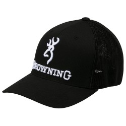 Cap, Branded Black L/Xl BROWNING