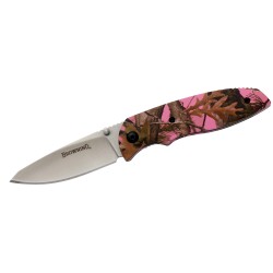 Knife, Edc Folder Pink Camo BROWNING
