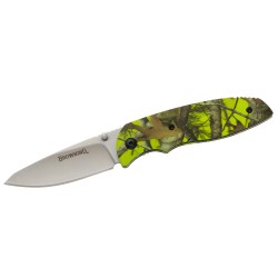 Knife, Edc Folder Green Camo BROWNING