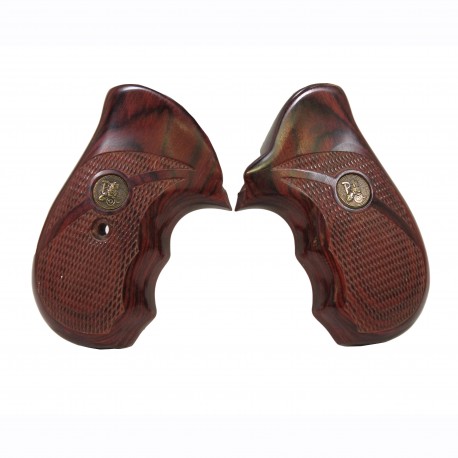 Taurus Small Frame Rosewood Checkered PACHMAYR