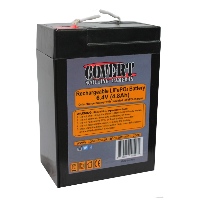 LifePo4 2000 Cycle, Lithium Poly Battery COVERTSCOUTINGCAMERAS