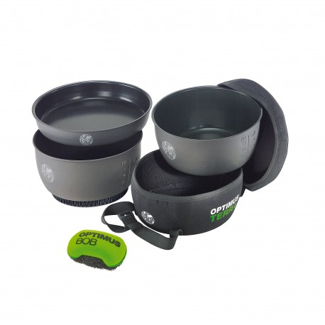 Terra HE Cook Set Nonstick+BOB Sponge OPTIMUS