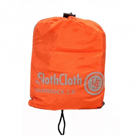 SlothCloth Hammock 2.0, Orange/Gray ULTIMATE-SURVIVAL-TECHNOLOGIES