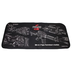 Bushmstr28x12"NeoprnGunCleanMatw/M4Scheme BUSHMASTER