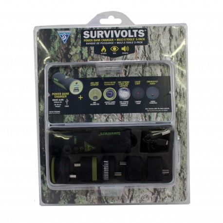 SurviVolts PowerBank/Mult-E-Tool SEATTLE-SPORTS
