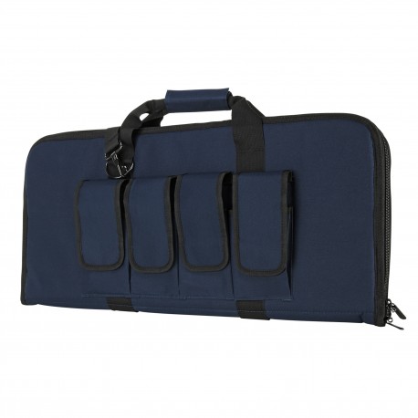 Carbine Pistol Case-28"/Blu W/Blk Trim NCSTAR
