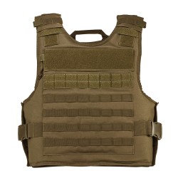 Vism Plate Carrier W/Ext Ha Pkts/2Xl+/Tan NCSTAR