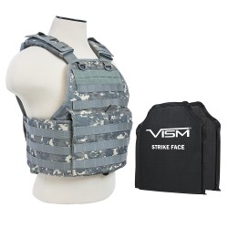 Plate Carrier Vest, 2 10"X12"/Digtal Camo NCSTAR