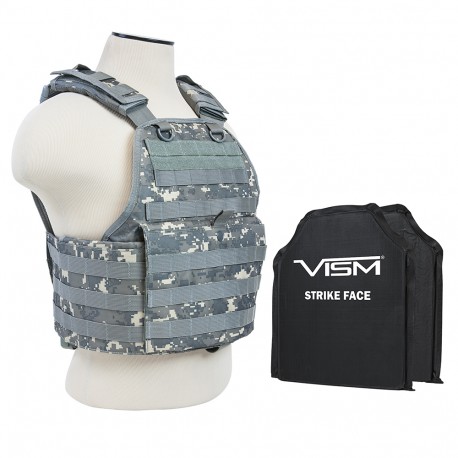 Plate Carrier Vest, 2 10"X12"/Digtal Camo NCSTAR