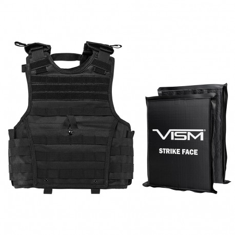 Epc Vest,2 8"X10"Rctngl Cut Sbp/Blk/XS-S NCSTAR