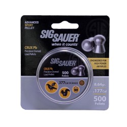 PELLET .177cal CRUX LEAD BLISTER PACK/500 SIG-SAUER