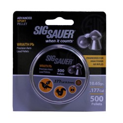 PELLET .177cal WRAITH Pb BLISTER PACK/500 SIG-SAUER
