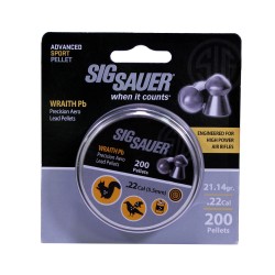 PELLET .22cal WRAITH Pb BLISTER PACK/200 SIG-SAUER