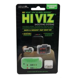 Interchangeable F&R Sight Set for S&W M&P HIVIZ-SIGHT-SYSTEMS