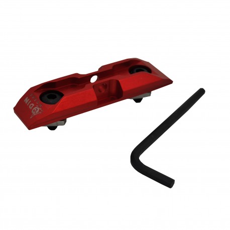 MLOK Low Profile Bipod Adapter - RED ODIN-WORKS