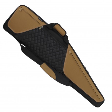 Elite - Rifle Black with Tan Trim - 44" BULLDOG-CASES
