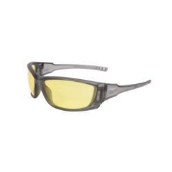 A1500 Solid Gry Frame,Amber Hardcoat Lens HOWARD-LEIGHT