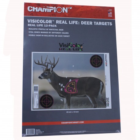 Visicolor Real Life - "Deer" CHAMPION-TRAPS-AND-TARGETS