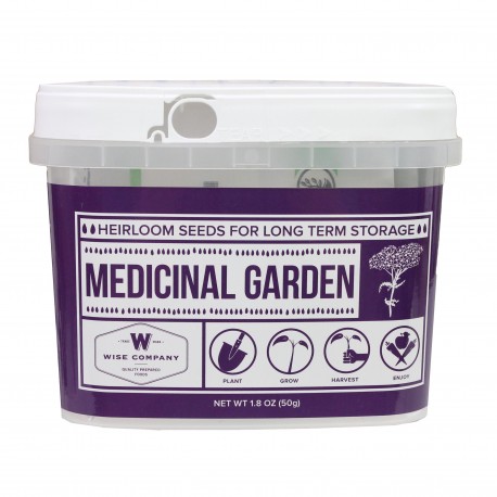 Medicinal Heirloom Seed Bucket WISE-FOODS
