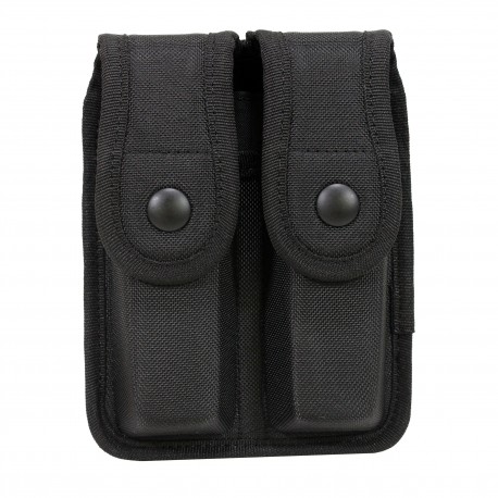 Sentinel Dbl Mag Case,Blk Molded Nylon SS UNCLE-MIKES