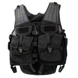 Load Bearing Vest Black,Launcher,Hang Tag UNCLE-MIKES