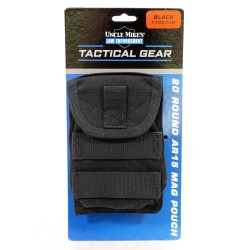 M16 Pouch Blk 20 Round,Molle Compatable UNCLE-MIKES