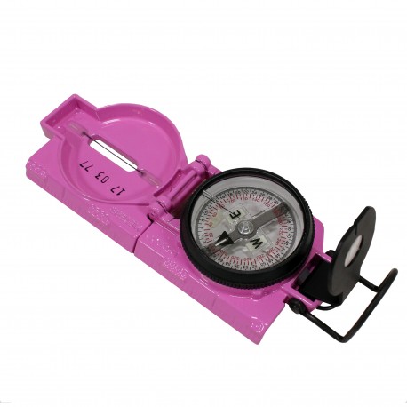 Compass,Lensatic,Trit, Breast Cancer,Pink CAMMENGA
