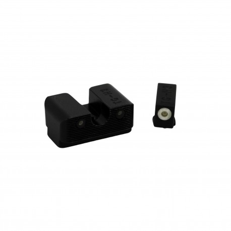 Trit Pro Glock Low Set Wht TRUGLO