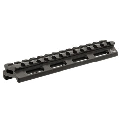 SS Pic Riser Mount, 0.5" Height, 13 Slots LEAPERS-INC